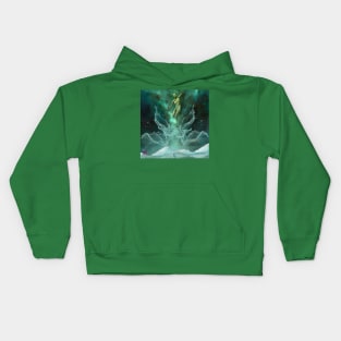 Android in the water Kids Hoodie